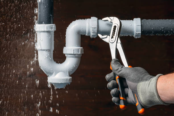 Professional Sewer Line Repair technician working in Pedricktown, NJ